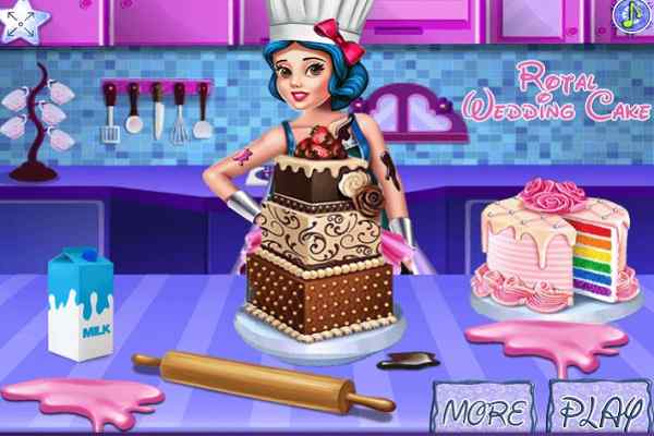 Play Online Royal Wedding Cake Game