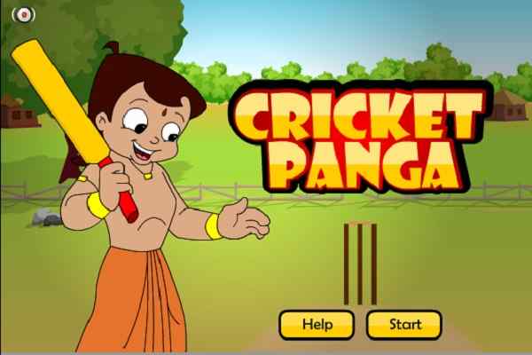 Play Online Chota Bheem Cricket Panga Game