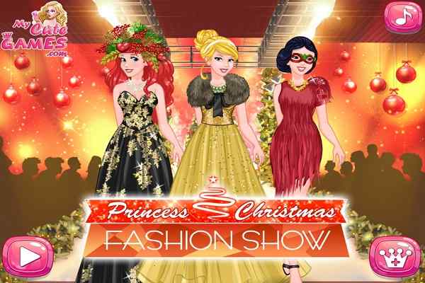 Play Online Princesses New Year Fashion Show Game