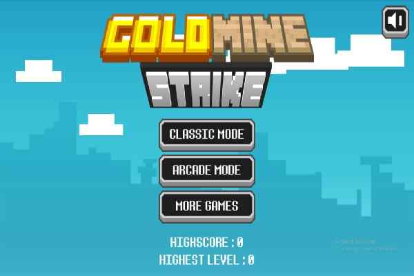 Play Online Gold Mine Strike Game