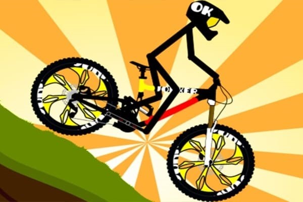 Play Online Stickman Bike Rider Game
