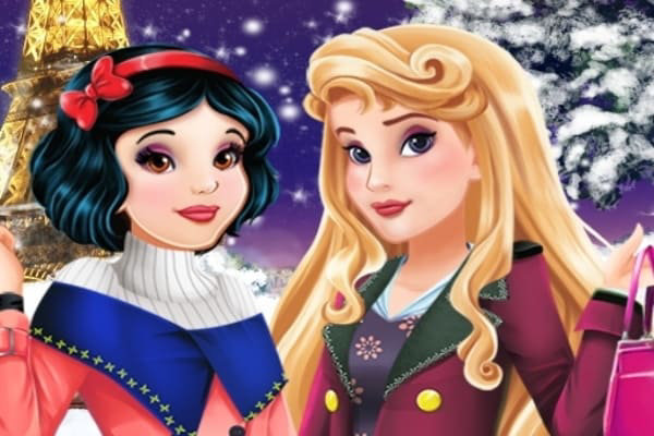 Play Online Princess Winter Fashion Game
