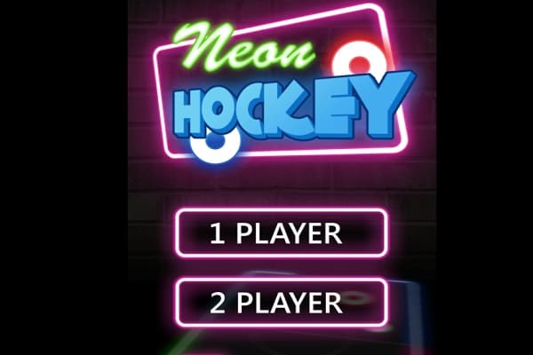 Play Online Glow Hockey Online Game
