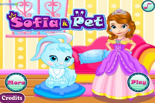 Play Online Sofia And Pet Game