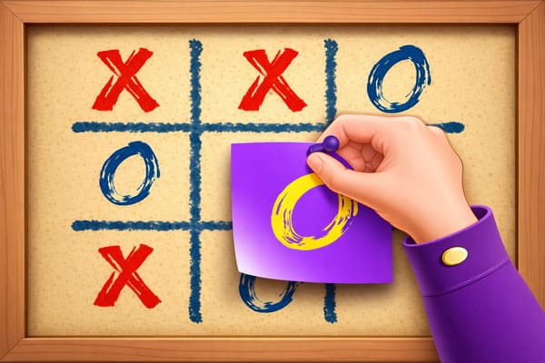 Play Online Tic Tac Toe Office Game