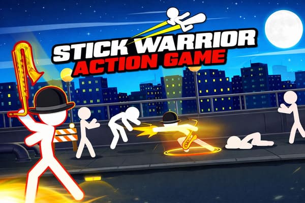 Play Online Stick Warrior Action Game Game